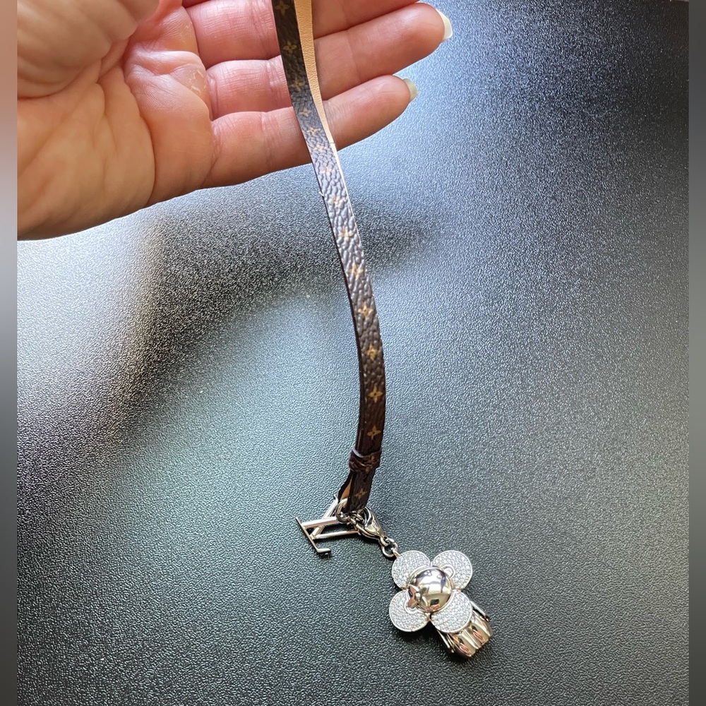Authentic Louis Vuitton Mini Vivienne Strass Bag Charm- NEW ✨ - Picture 2 of 7